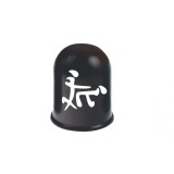 Capac protectie carlig pentru remorca auto, plastic, Pozitie aplecat