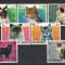 Fujeira 1967 Mi 206/12 (SERIE INCOMPLETA) MNH - Pisici