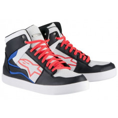 Ghete Casual Barbati Alpinestars Stadium Piele Negru / Alb / Rosu / Albastru Marimea 10,5 2519115/1237/10,5