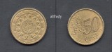 PORTUGALIA 2002, 50 euro centi