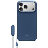 Husa de protectie Beats pentru iPhone 17 Pro Max, Kickstand Case cu MagSafe and Camera Control - Bedrock Blue