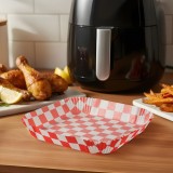 Hartie de copt pentru Air fryer - pentru gatit fara ulei - carouri, patrat - 20 cm - 50 bucati pac