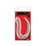 Cumpara ieftin Dildo Dublu Hoodlum U-Shaped, Natural, 40.5 cm