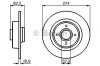 Disc frana RENAULT SCENIC I (JA0/1) (1999 - 2003) BOSCH 0 986 479 108