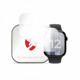 Folie Protectie Smart Protection Premium Classic pentru Apple Watch Series 12 42mm, Set 4 bucati, Plastic
