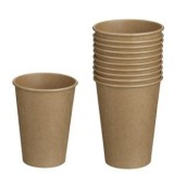 Pahare de Carton Kraft 270ml Set de 10 buc, CMCLASS