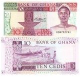 Ghana 10 Cedi 1971 P-20 UNC