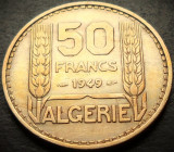 Moneda exotica 50 FRANCI - ALGERIA, anul 1949 * cod 4400 - COLONIE FRANCEZA!