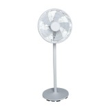 Ventilator cu picior Equation Loft Meca, 50 W, 40 cm, Alb