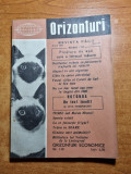 revista orizonturi - revista pacii iulie 1960 - redactor mihai sora