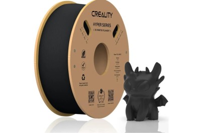 CREALITY HYPER PLA 3D Printer Filament, Black, Temperatura printare: 200-220 foto