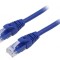 Cablaj patch U/UTP 6 litat Cu PVC albastru 5m 26AWG