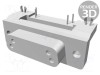Conector D-Sub 15 pini mamă 90&deg; THT pentru PCB M3 HARTING