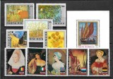 C5212 - Pictura Romania si altele,timbre nestampilate MNH,serii complete