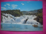 HOPCT 19396 RIUL KRKE - CASCADA - -CROATIA -NECIRCULATA
