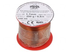 S&acirc;rmă Bobină Emailată Cupru 1,7mm 0,2kg