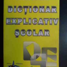 Dictionar Explicativ Scolar - Ecaterina Nicolescu ,541541