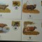 CAmbodgia-Fauna -set complet FDC
