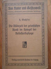 Die Blutezeit Der Griechifchen Kunft Im Spiegel Der Relieffar - Hans Wachtler ,303859 foto
