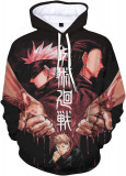 Pentru Cosplay Jujutsu Kaisen Pulover Hanorace Anime Manga Personaj Merch Hanora, Oem