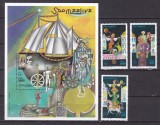 Somalia 1998 Circul MI 701-703 + bl. 51 MNH, Nestampilat