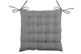 Pernă De Scaun Points Bea 40X40 Cm, Culoare Antracit, 100% Poliester