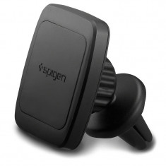 Suport Auto Universal Spigen H12 Air Vent Magnetic, Negru