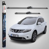Cumpara ieftin Ștergătoare Parbriz Nissan Murano II Van (Z51) 2008-2014 | Set Față 650+400mm Aerotwin AR653S | Bosch