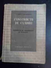 Constructii De Cladiri I Elemente De Geotehnica Si Fundatii - S. Andrei D. Giurcaneanu ,544313 foto