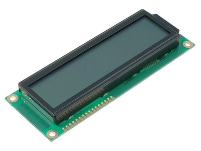 Afișaj LCD Alfanumeric 16x2 Gri 122x44x13.6mm foto