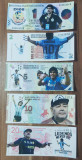 Lot 10 banknote Argentina fantezie Diego Maradona