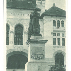 722 - CONSTANTA, Ovidiu statue, Romania - old postcard - unused