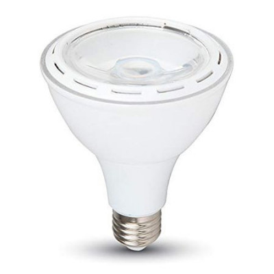 Bec LED E27 12W PAR30 6000k alb rece foto