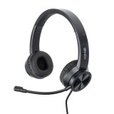 Casti Lindy Office, interfata USB-C, impendanta 32 Ohm, nivel sunet