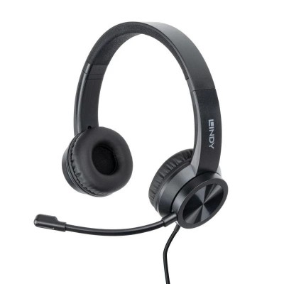 Casti Lindy Office, interfata USB-C, impendanta 32 Ohm, nivel sunet foto