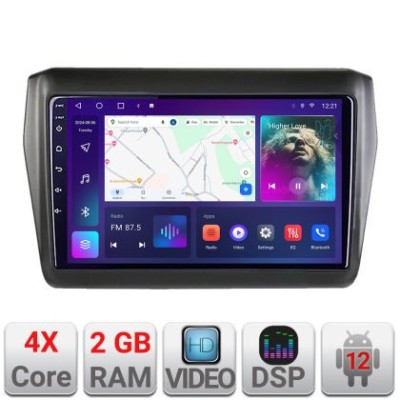 Navigatie Suzuki Swift 2017- A-2179 2+32 GB Android Waze USB Navigatie Internet Youtube Radio CarStore Technology foto
