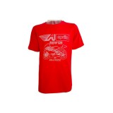Tricou Vintage Aprilia Racing Barbati RSW 125 Roșu Marime L