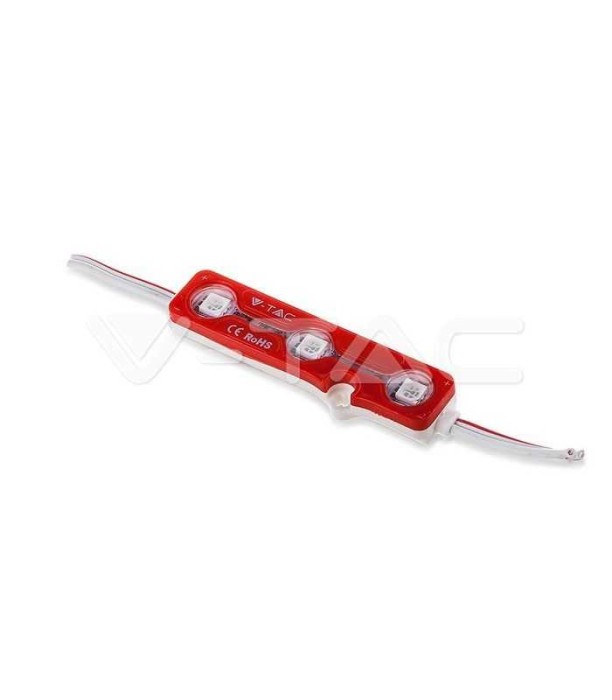 Modul 3 LED-uri SMD5050 rosu IP67 V-TAC