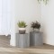 vidaXL Suporturi de plante 2 buc. gri sonoma 15x15x20cm lemn prelucrat