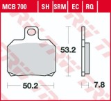 Cumpara ieftin Set placute frana TRW MCB7800 - Yamaha Majesty - Maxter 125-180cc - MBK Skyliner 125-180cc - Piaggio X8 - X9 - Beverly 125-500cc
