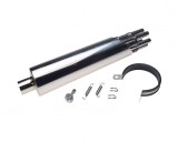 Toba de esapament, model minigun, culoare crom Cod Produs: MX_NEW AW8386