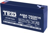 Accu.Pb.6V 1.4Ah TED