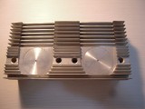 Radiator din aluminiu pt. diverse proiecte, cantareste 3 kg. are dim. 15x27x8 cm