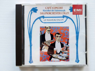 CD Caf&amp;eacute;-Concert - Klassiker der Salonmusik, Salonorchester C&amp;ouml;lln, EMI foto