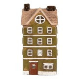 Cumpara ieftin Candela Casuta Craciun ceramica multicolora 20x17x39 cm