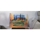 Tablou Casa Toscana - Acryl - Matina Pf&ouml;rtner 60 X 50 #HAN