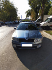 SKODA OCTAVIA 2 break an 2008, gri, motor 1.9 diesel foto