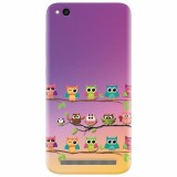 Husa silicon pentru Xiaomi Redmi 5A, Owls