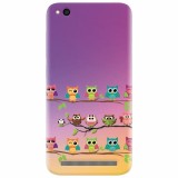 Husa silicon pentru Xiaomi Redmi 5A, Owls