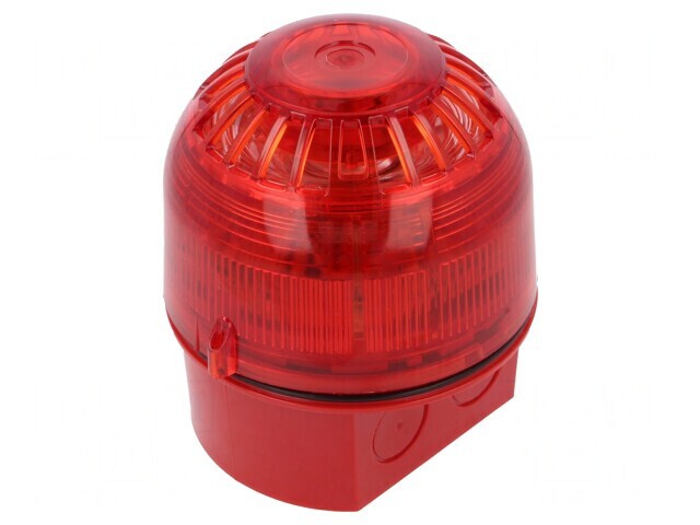 Semnalizator Luminos și Acustic LED Roșu 17-60VDC IP65